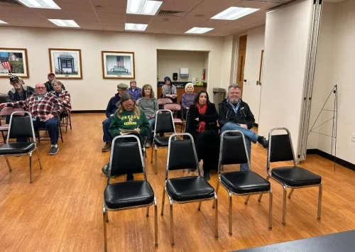 Meeting Together at Community Center