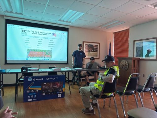 Web Page Demo ar DCNNW Meeting