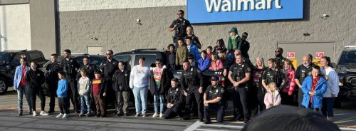Holiday Shop With a Cop Walmart 2025